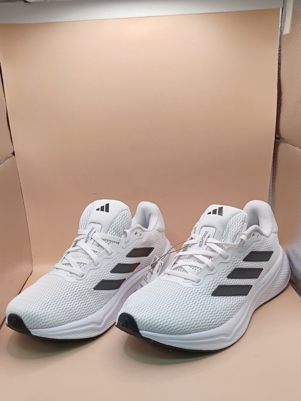 Adidas Response Running Shoes-White/Black Men Size 8.5 US IH6008